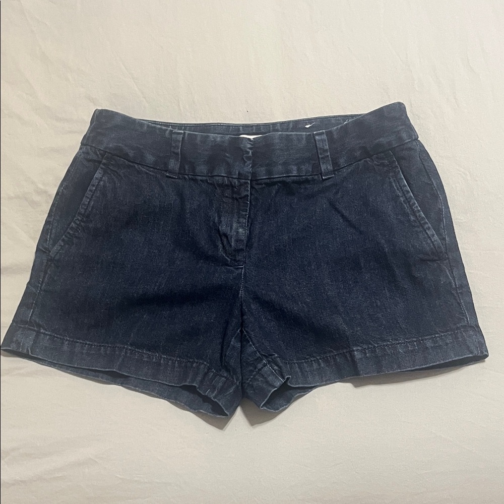 LOFT Dark Blue Jean Shorts